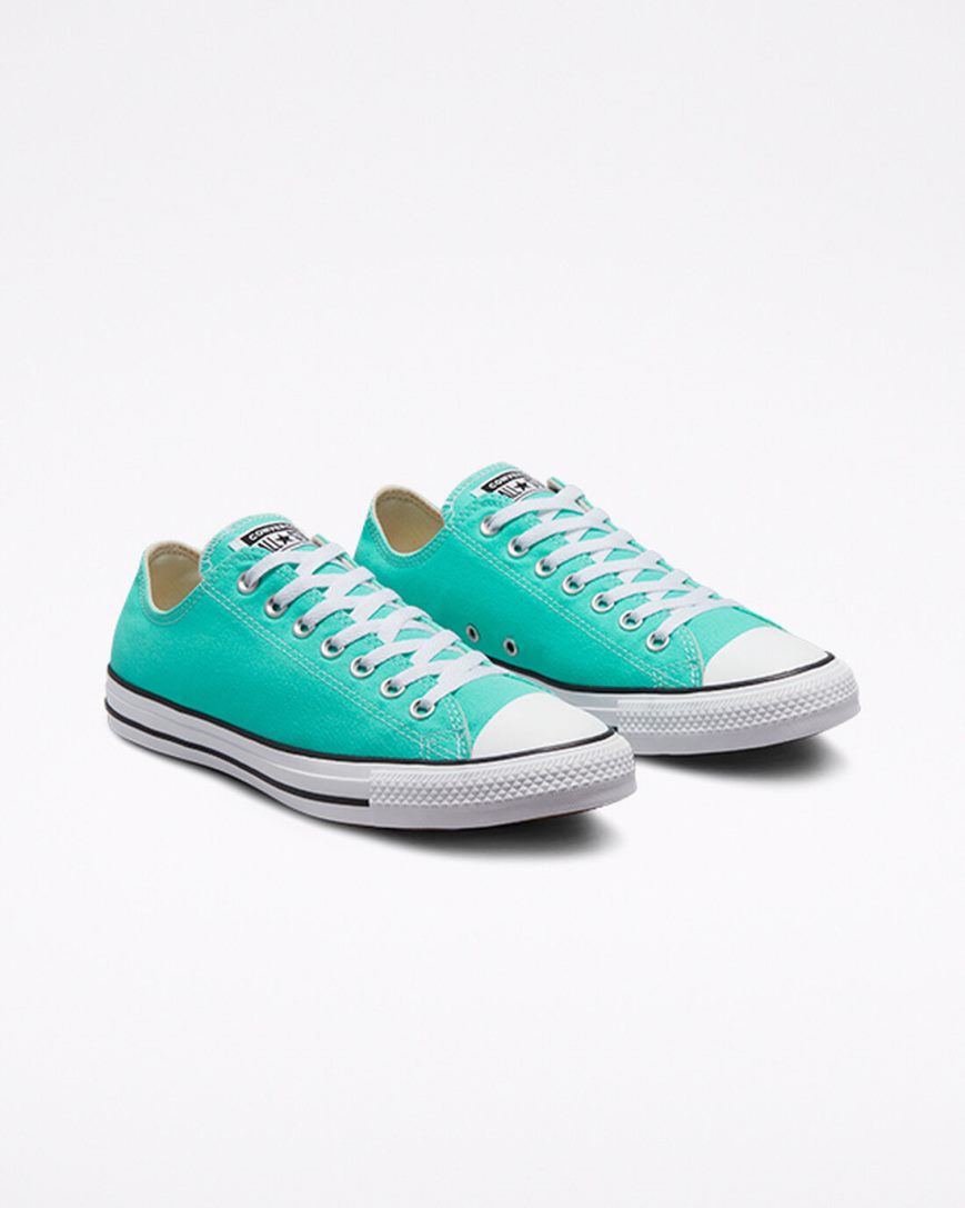 Dámské Boty Nízké Converse Chuck Taylor All Star Seasonal Color Světle Tyrkysové | CZ PL31C18